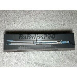 BaBylissPRO Nano Titanium Optima 3000 Ionic Straightening Flat Iron Blue 1.25"
